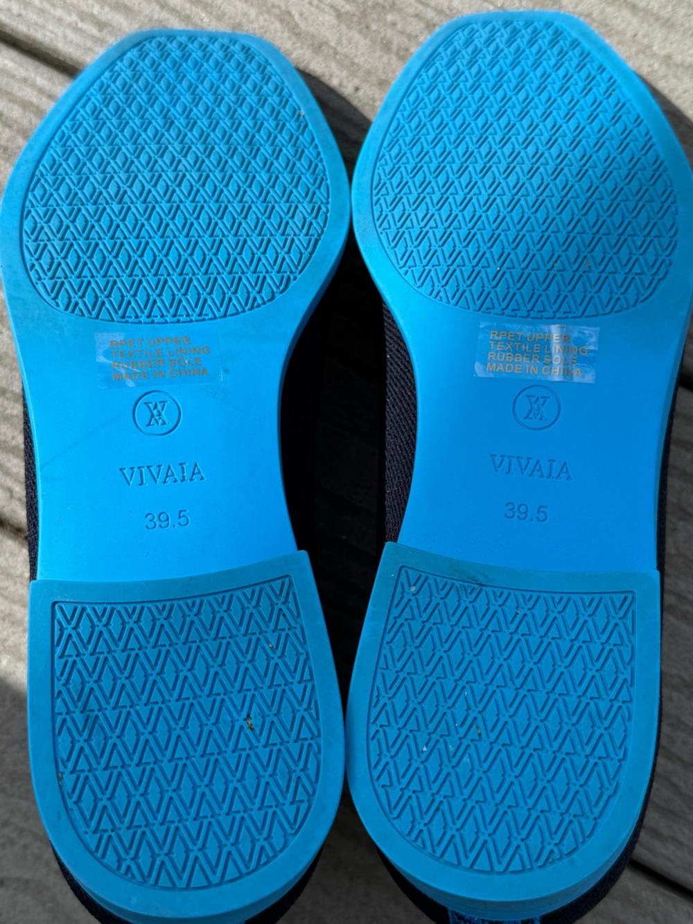 NEW VIVAIA Square-Toe Water-Repellent Ankle Boots Ryan Pro Black/Blue Size 39.5 - Picture 5 of 6